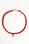 JOYEUX RED BEADED NECKLACE