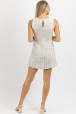 COLETTE SHIMMER TWEED DRESS