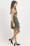 KAIA EYELET MINI DRESS