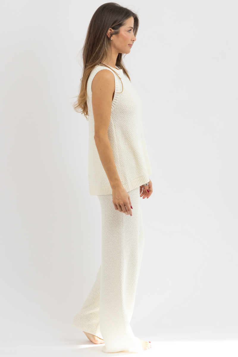 CASPIA KNIT PANT SET