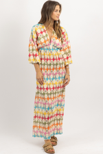 KATANA MULTICOLOR MAXI DRESS