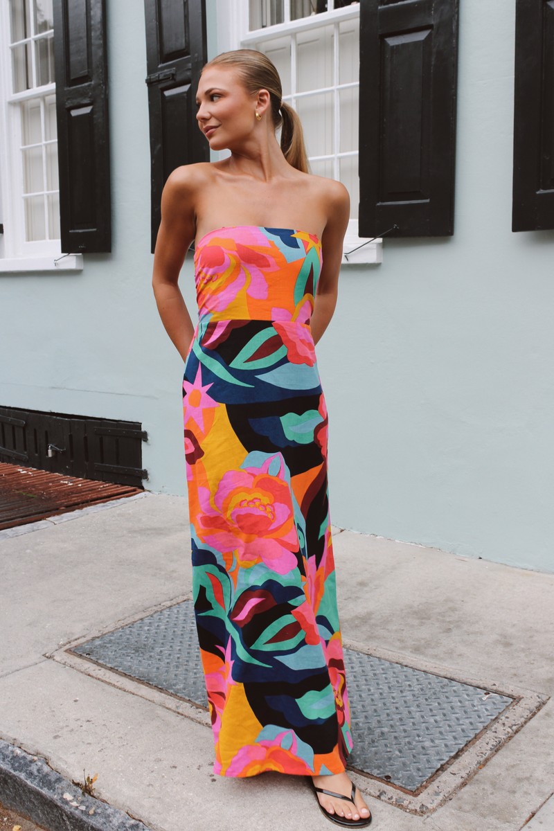 KAYA LINEN DRESS