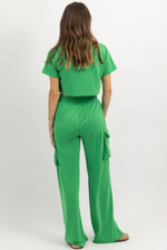 BUTTER SOFT KELLY GREEN CARGO SET