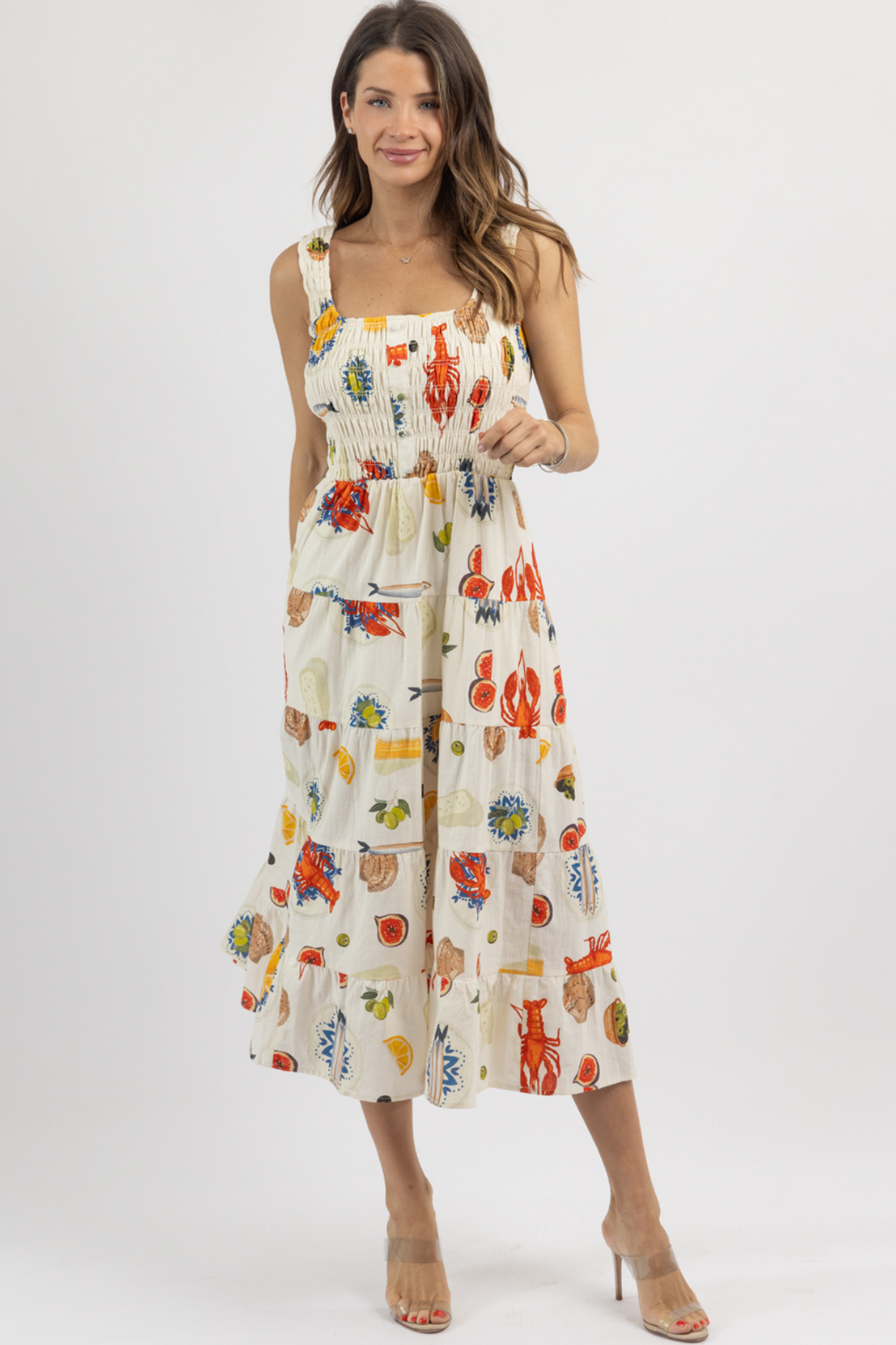 ANIYE BY - Long Floral Bustier Dress – TRYME Shop