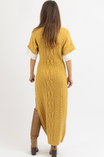 LANDON LAYERED SWEATER DRESS