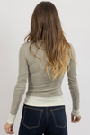 LEX GREY LAYERED TOP