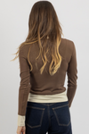 LEX BROWN LAYERED TOP