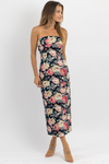 JANE VINTAGE FLORAL MIDI DRESS