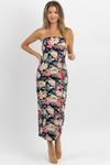 JANE VINTAGE FLORAL MIDI DRESS