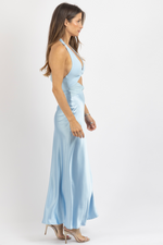 LEXA BLUE MAXI DRESS