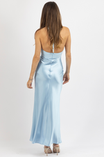 LEXA BLUE MAXI DRESS