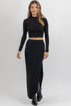 LEXIE BLACK SKIRT SET