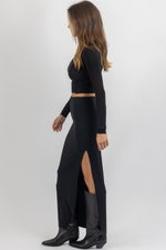 LEXIE BLACK SKIRT SET