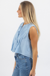 LILLIE LIGHT BLUE TOP