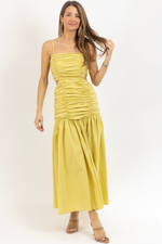 MIRAMAR LIME MAXI DRESS