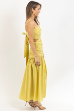 MIRAMAR LIME MAXI DRESS