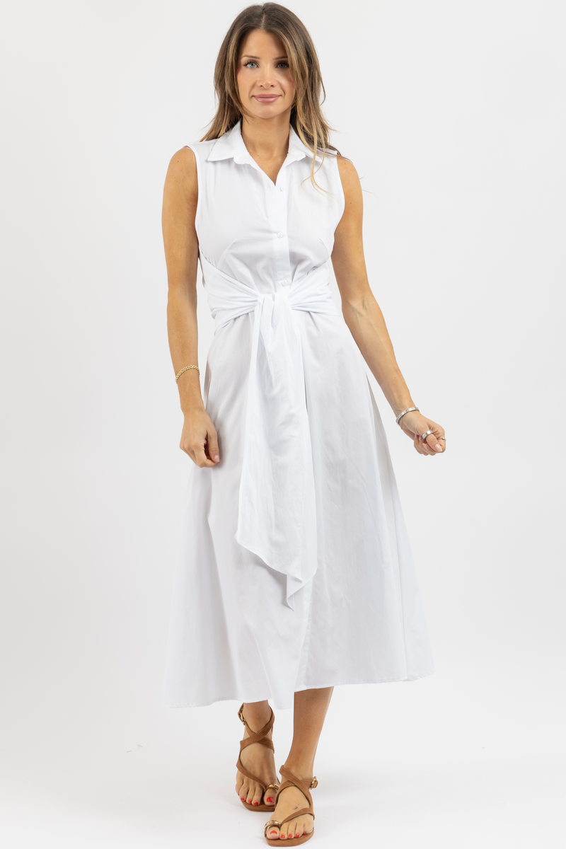 LOE COLLARED DRESS