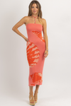 LOLA CORAL HALTER DRESS BY RONNY KOBO *BACK IN STOCK*