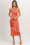 LOLA CORAL HALTER DRESS BY RONNY KOBO *BACK IN STOCK*