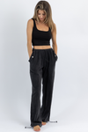 TRAVELER BLACK CARGO JOGGER PANT