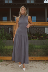 LUCY GREY MAXI DRESS