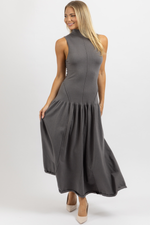 LUCY GREY MAXI DRESS