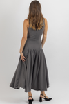 LUCY GREY MAXI DRESS