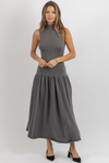 LUCY GREY MAXI DRESS