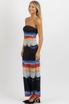 LYDIA MULTIPRINT MAXI DRESS