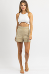 MAEVE HIGH RISE EMBROIDERED SHORT