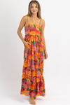 MALLORCA MULTI-FLORAL MAXI DRESS