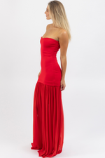 MARIELLA RED MAXI DRESS