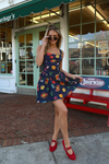 MARKET NAVY MINI DRESS