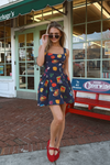 MARKET NAVY MINI DRESS