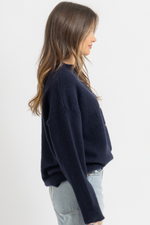 NAVY DIRTY MARTINI SWEATER