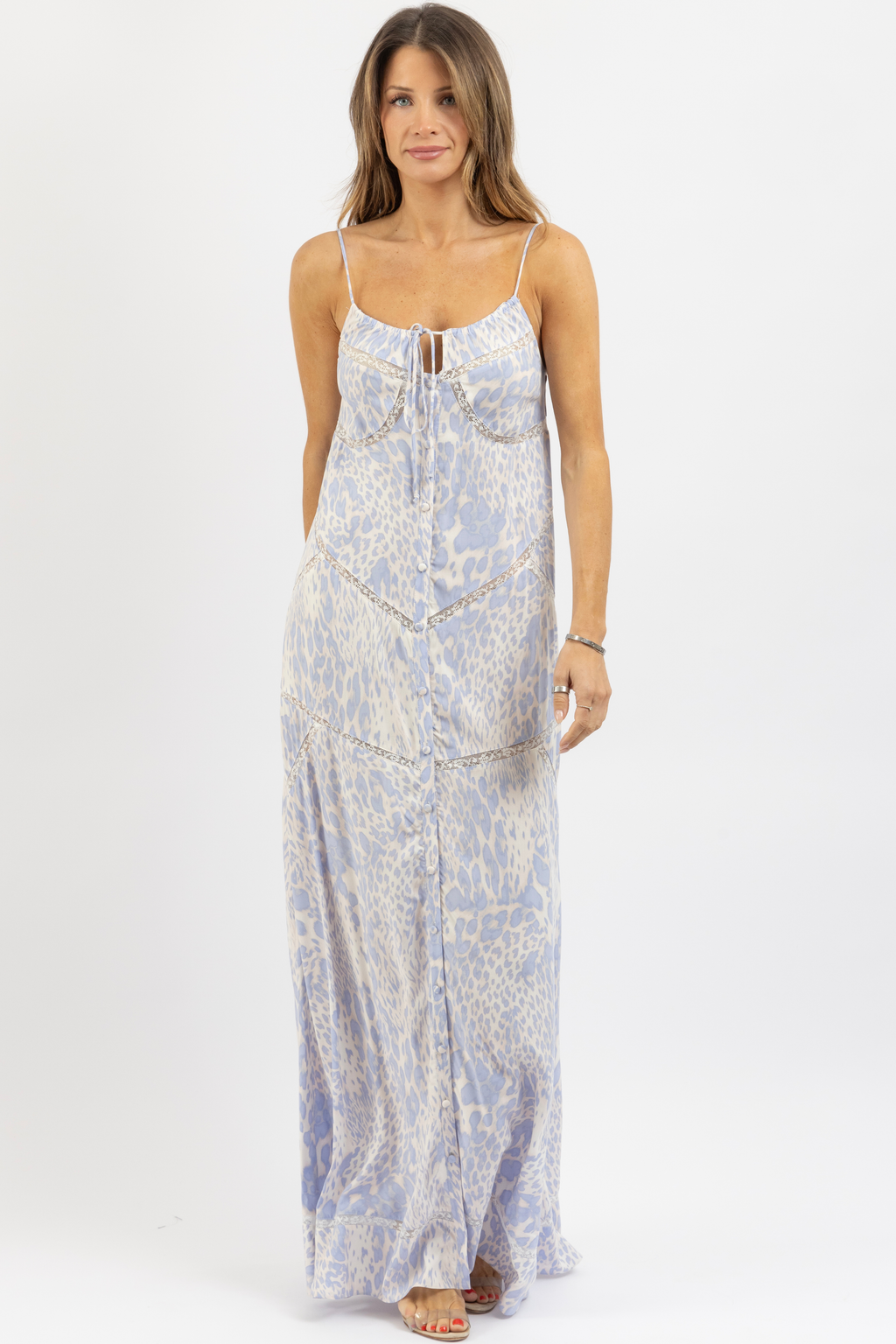 MASH LEOPARD MAXI DRESS