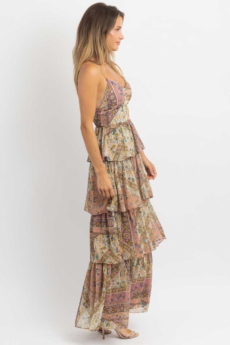 Mauve midi dress clearance