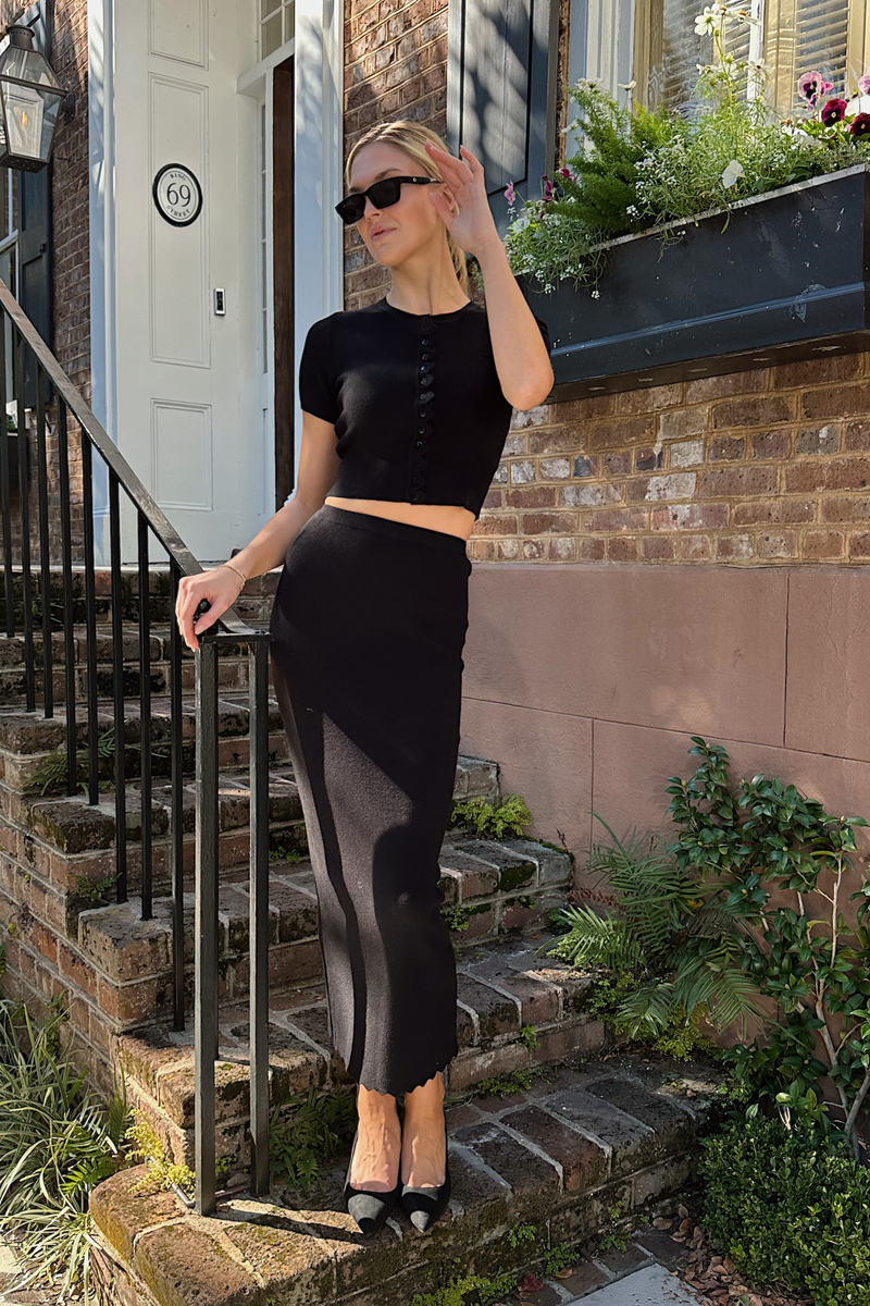 MIA MIDNIGHT SKIRT SET