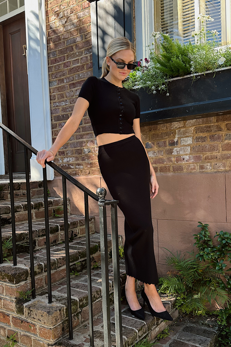 MIA MIDNIGHT SKIRT SET