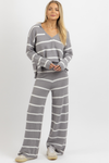 MIA STRIPED PANT SET