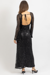 MICKIE SEQUIN MAXI DRESS