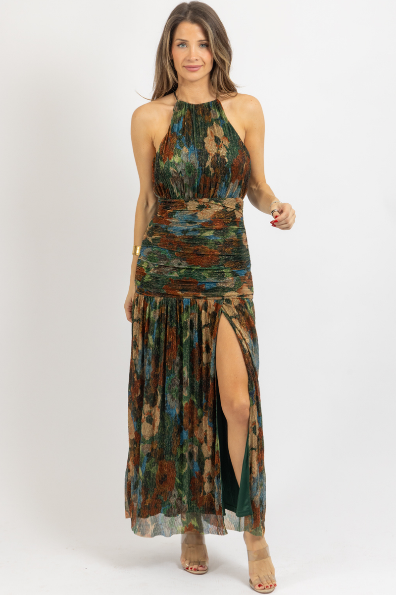 MIRABEL SHIMMER MAXI DRESS