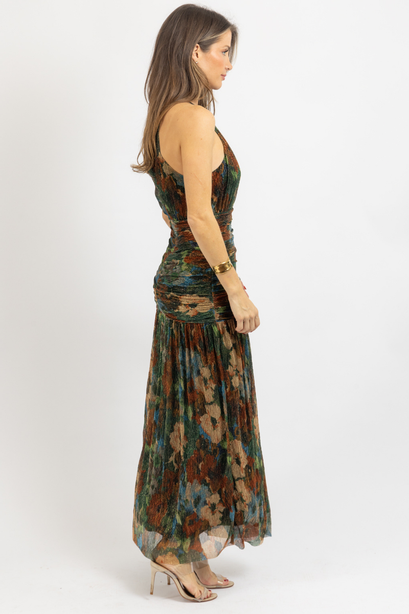 MIRABEL SHIMMER MAXI DRESS