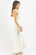 MISHA CREAM KNIT DRESS