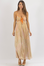 KIMA MIX MAXI DRESS