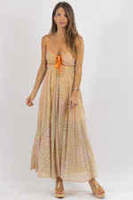KIMA MIX MAXI DRESS