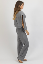 MOMENTUM GREY PANT SET