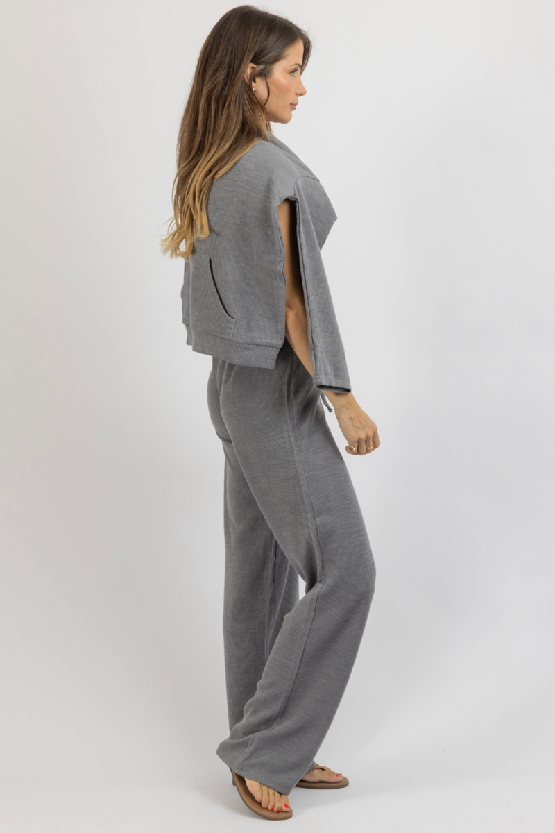 MOMENTUM GREY PANT SET