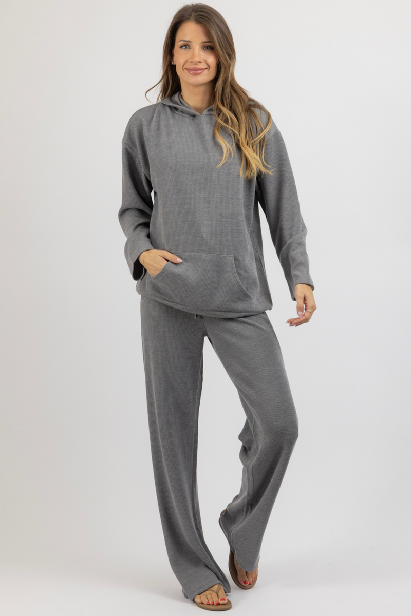 MOMENTUM GREY PANT SET