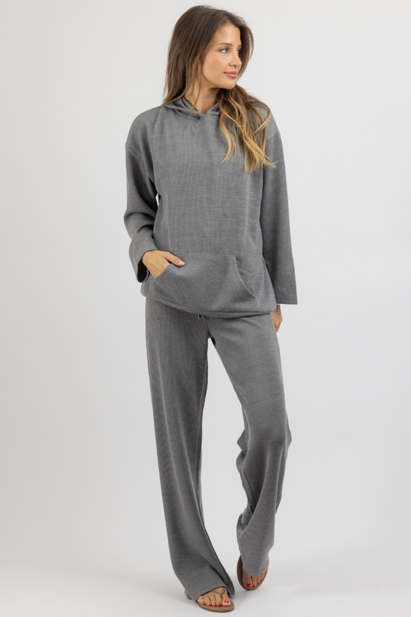 MOMENTUM GREY PANT SET